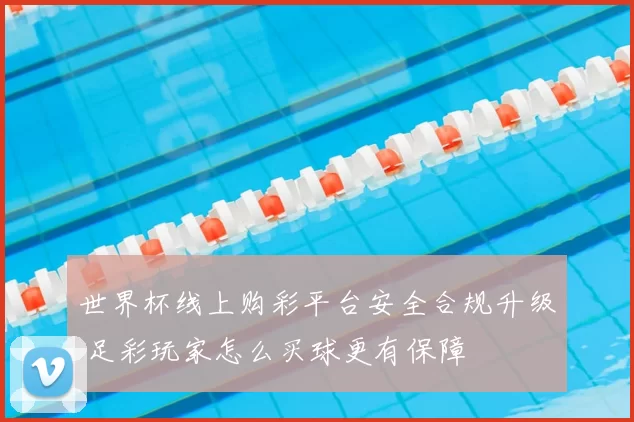 世界杯线上购彩平台安全合规升级 足彩玩家怎么买球更有保障